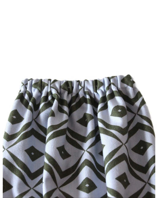 Ørehette / Mathette - Mønstret