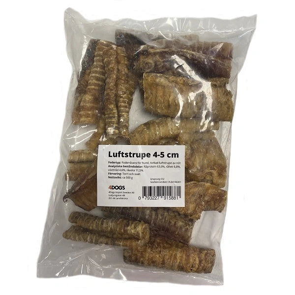 Tørket luftstrupe av storfe - ca 500 gr