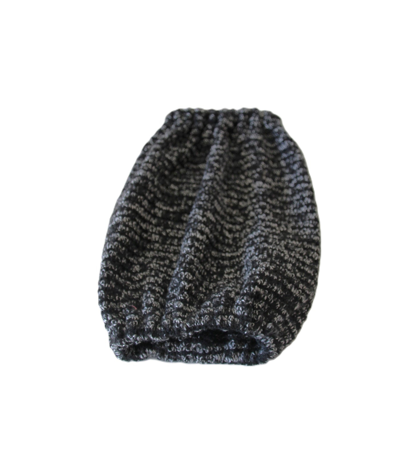 Ørehette / Snood - sortmelert