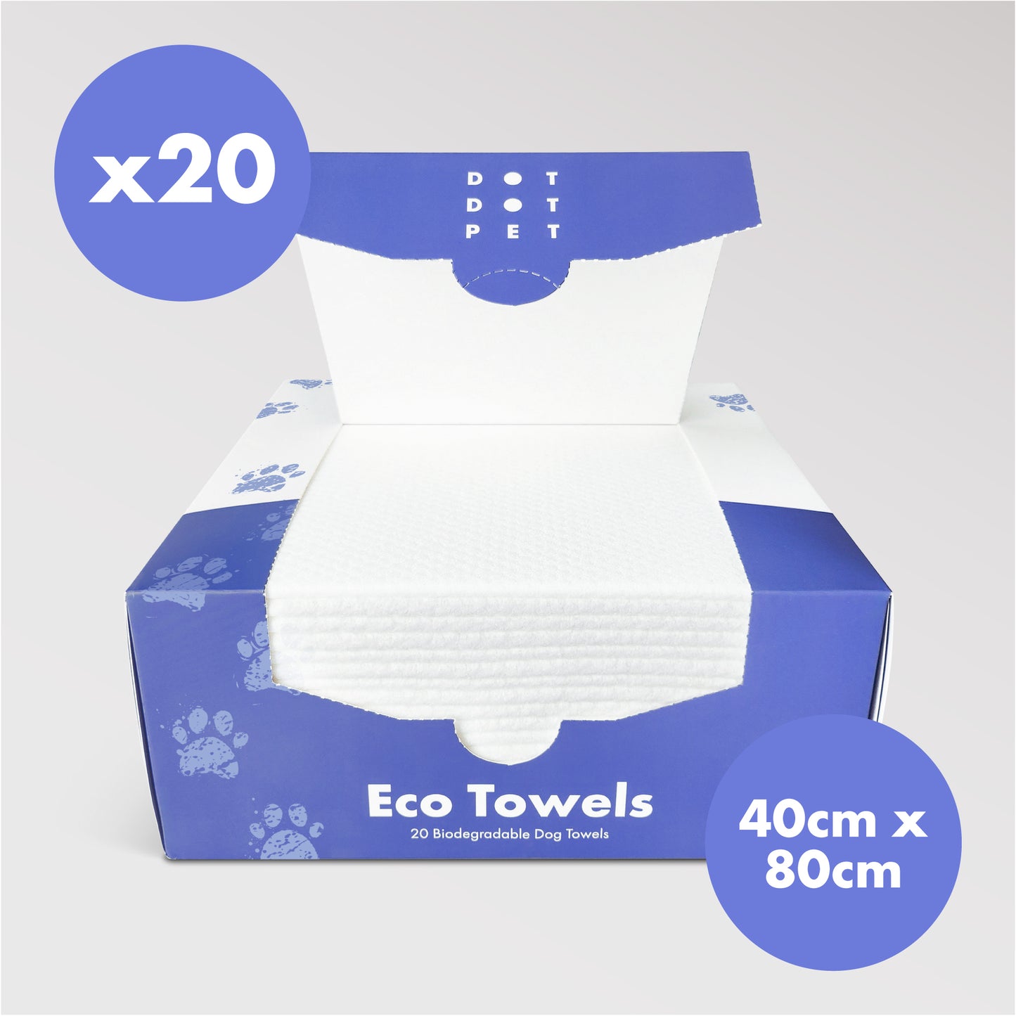 DotDotPet - Eco Dog Drying Towels