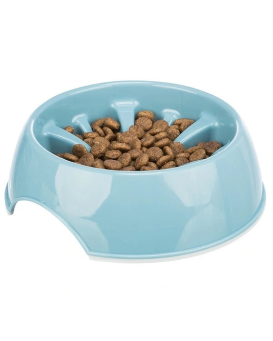Slow Feeder blå - 300 ml