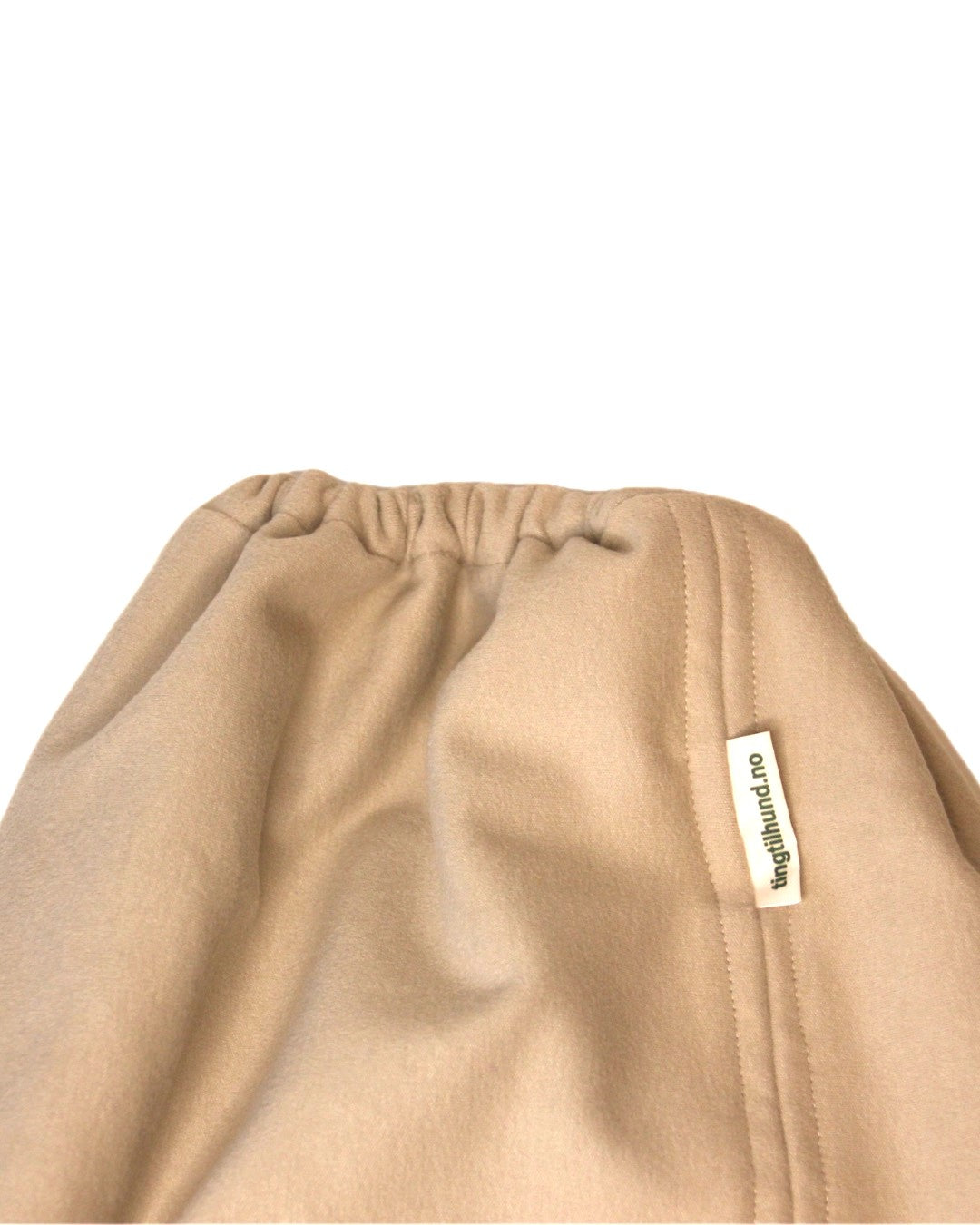 Ørehette - fleece beige