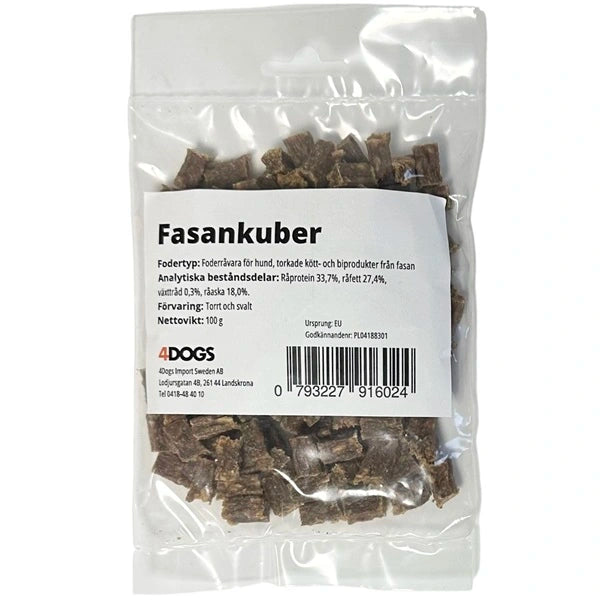 Godbiter av fasan - ca 100 gr