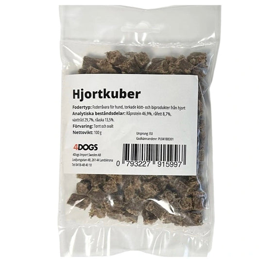 Godbiter av hjort - ca 100 gr