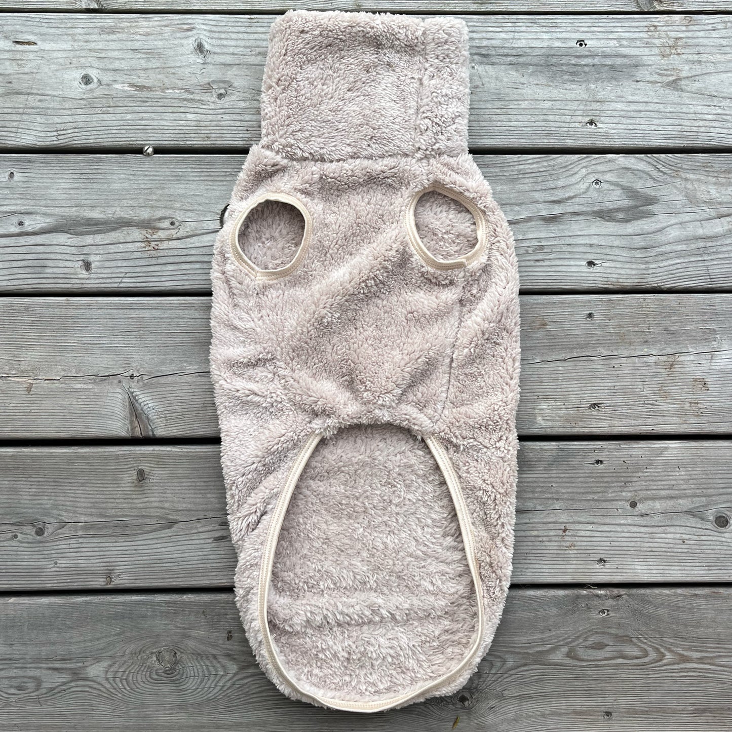 Fleece Vest - Beige