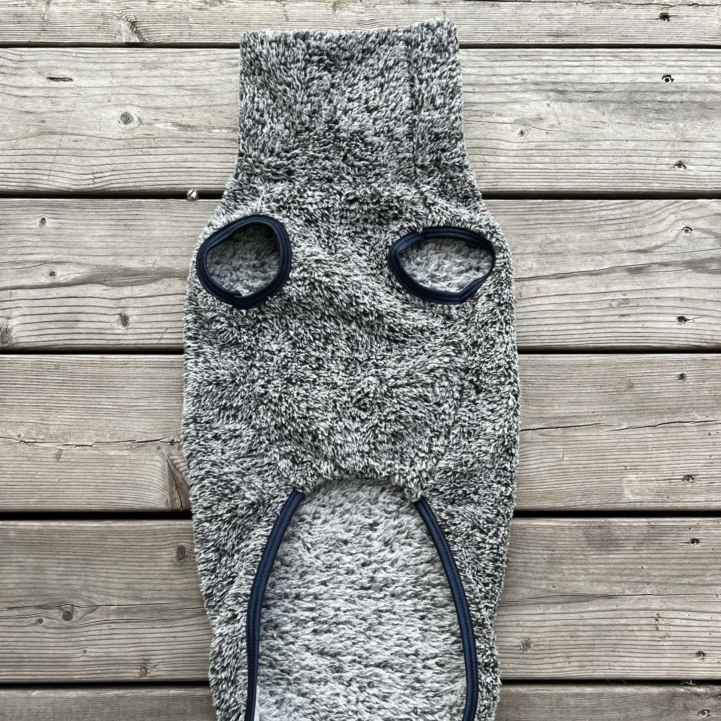 Fleece Vest - Gråmelert