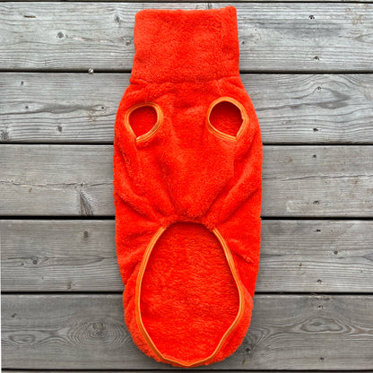 Fleece Vest - Rød/Oransje