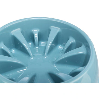 Slow Feeder blå - 300 ml