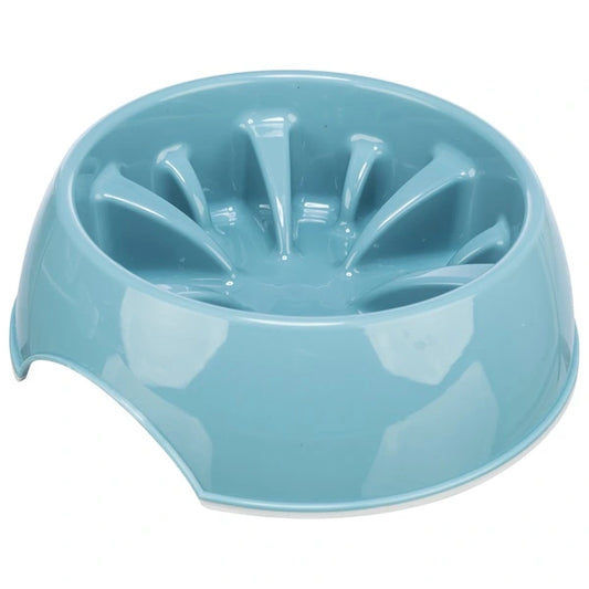 Slow Feeder blå - 800 ml